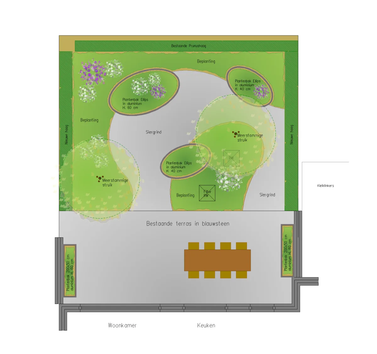 Ontwerp door Tuinen Desoete