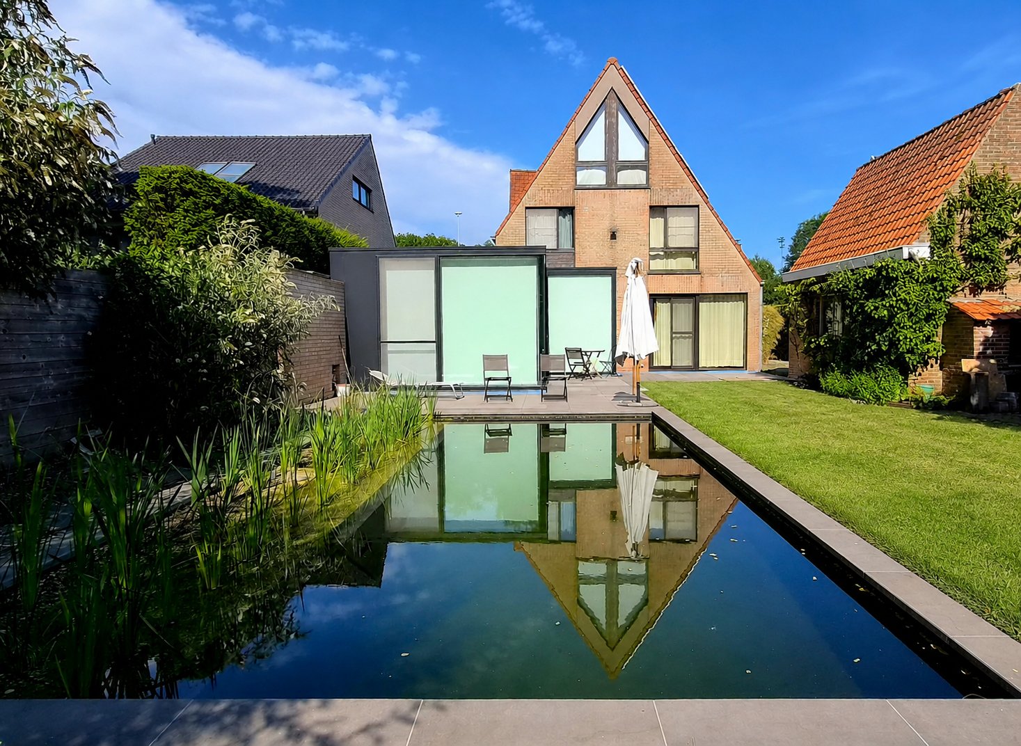 zwemvijver villa sint andries